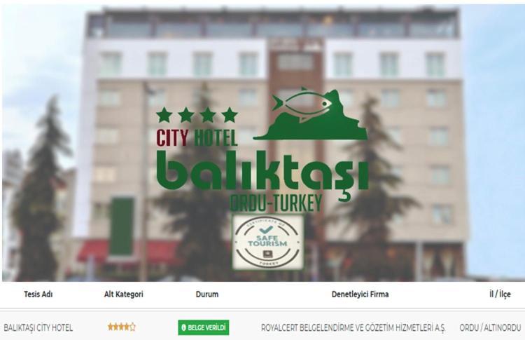 Baliktasi City Hotel & Spa Κοτύωρα Εξωτερικό φωτογραφία